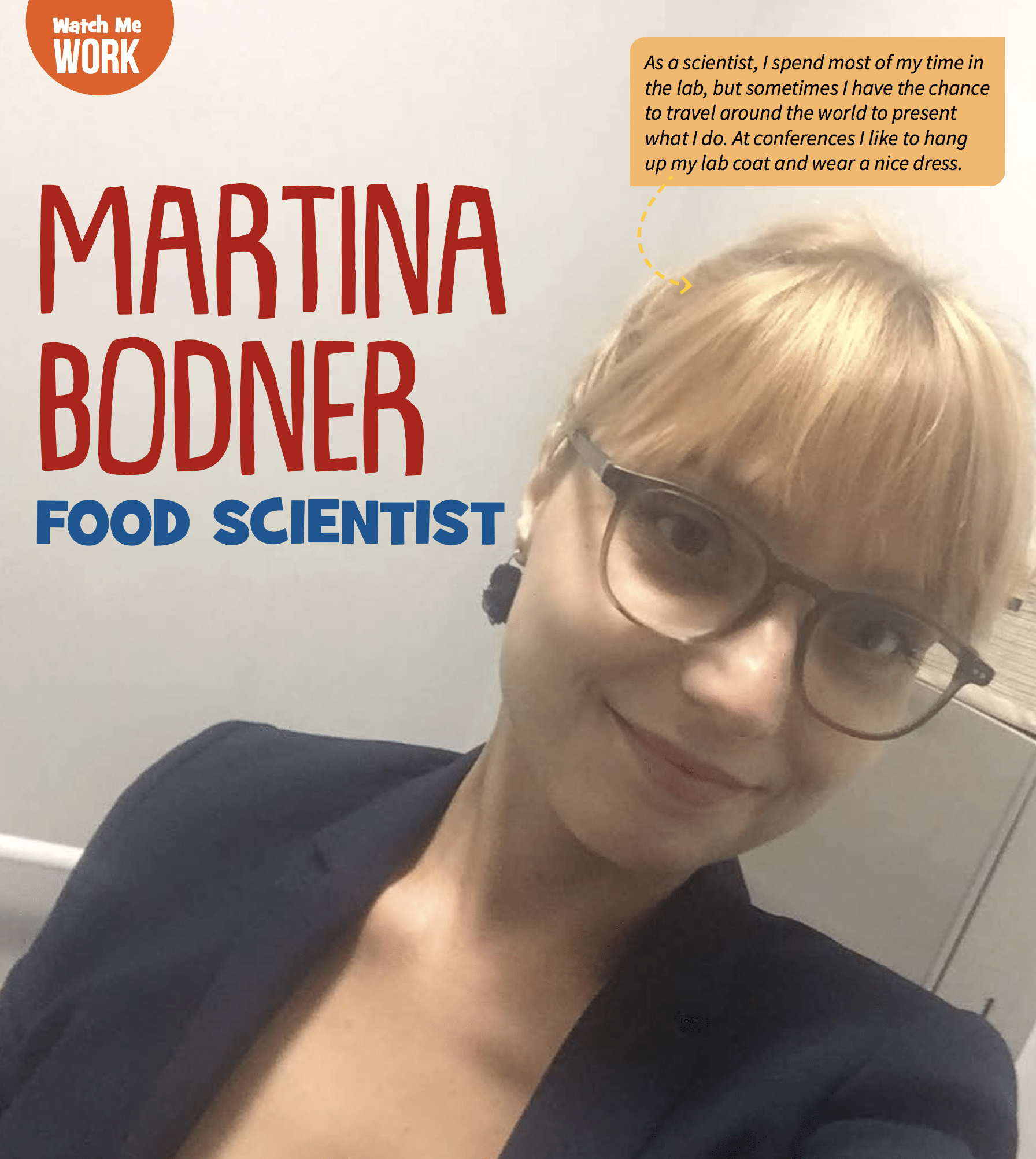 Martina Bodner - Food Scientist