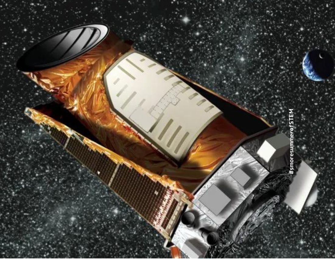 Artist’s impression of the Kepler telescope