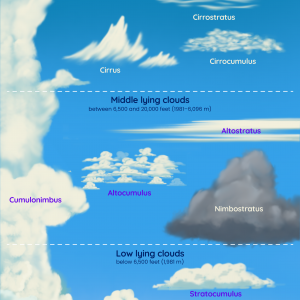 Different Types of Clouds