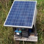 The rectangular photovoltaic cells that make up a solar panel