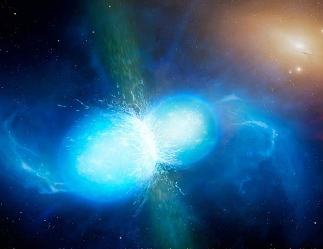 Neutron star mergers are sites where heavy metals