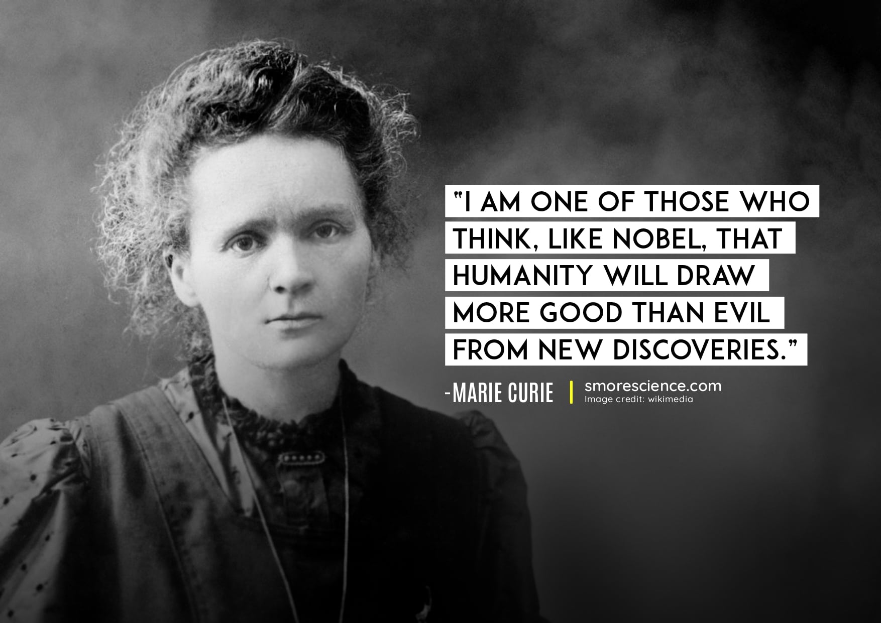 Top 10 Marie Curie Quotes Smore Science