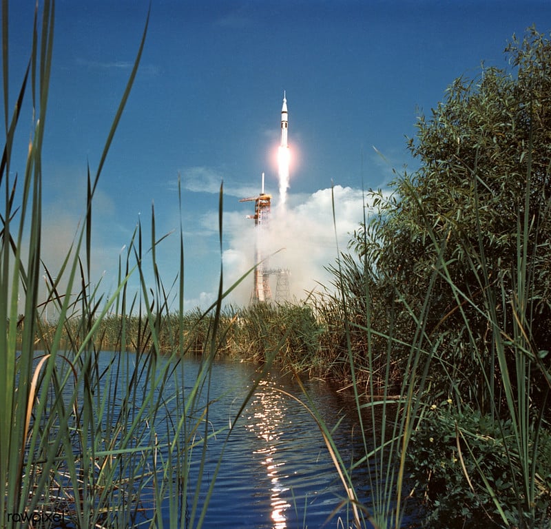 Apollo 15 Mission liftoff