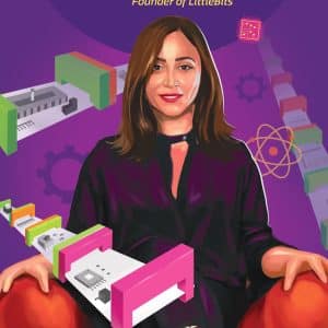 Science Like A Girl- Ayah Bdeir Poster