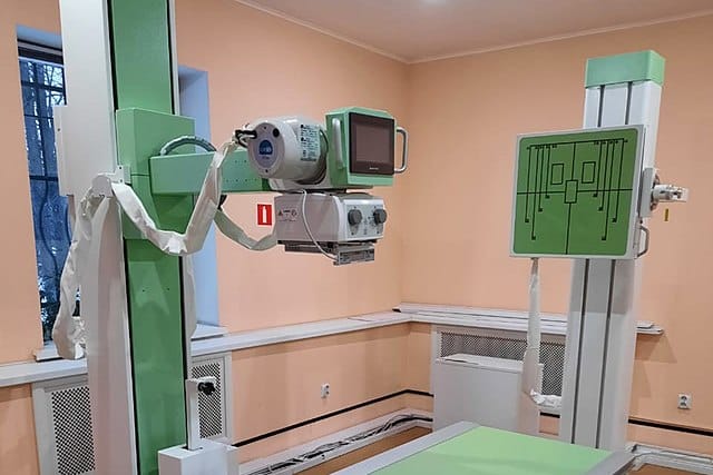 An X-ray machine is a great tool in diagnosis of diseases