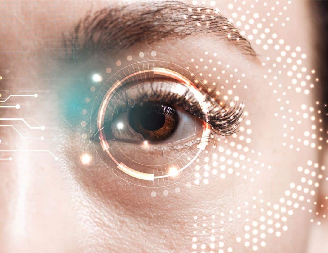 view human eye data