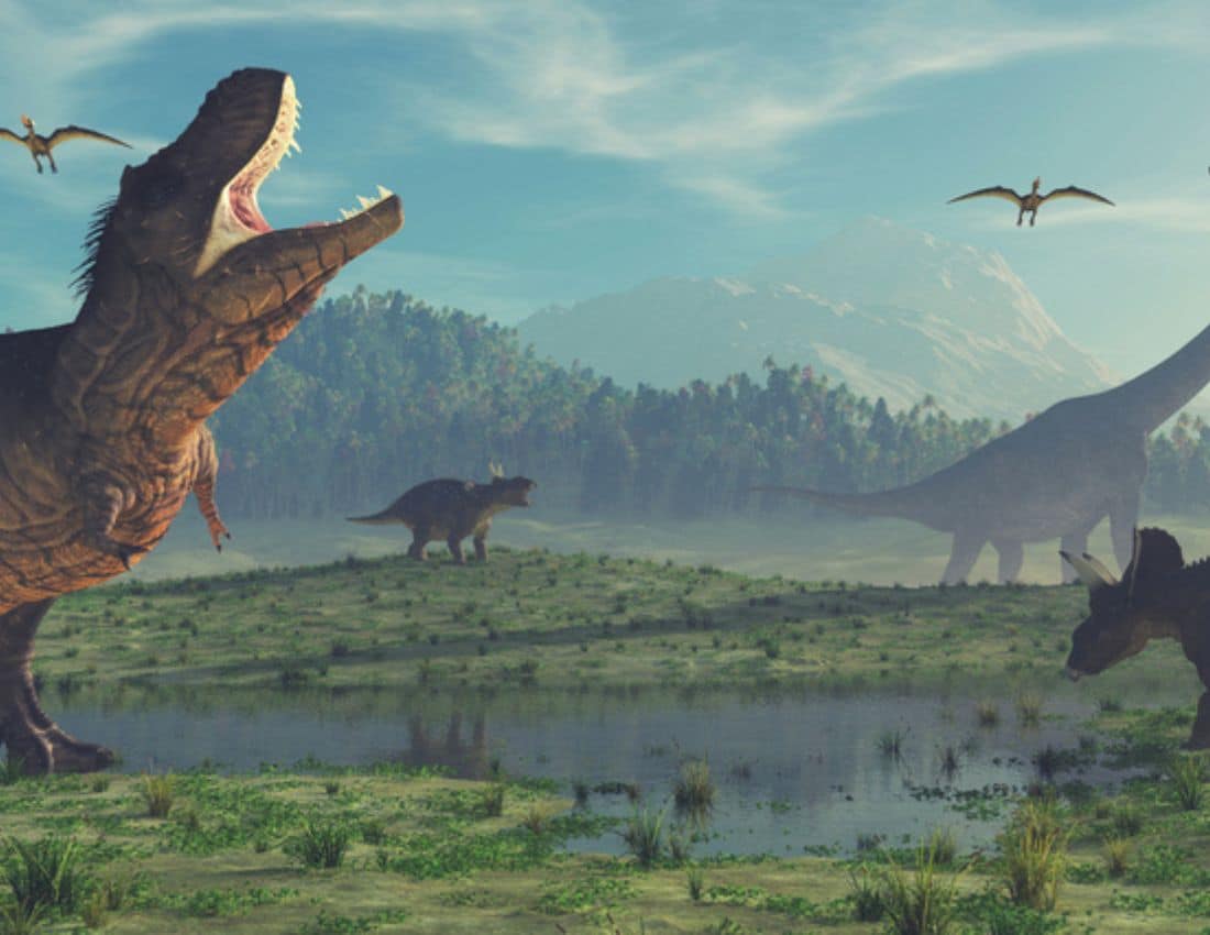 render dinosaur