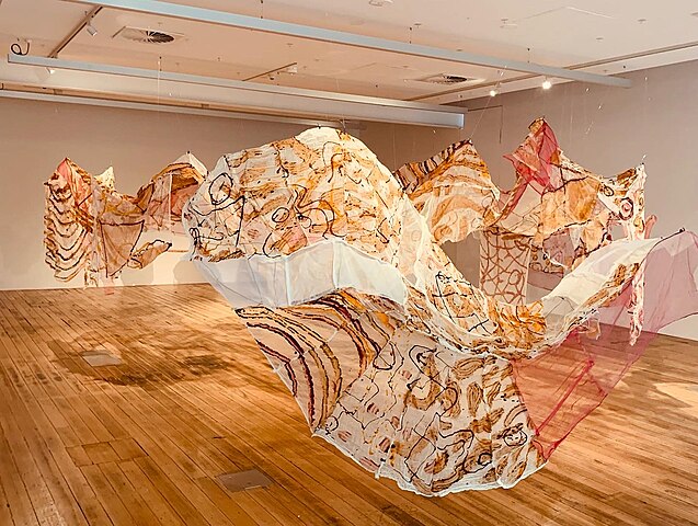 installation made by Nnnena Okore