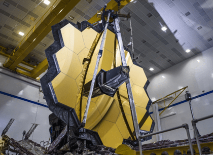 Webb telescope mirrors