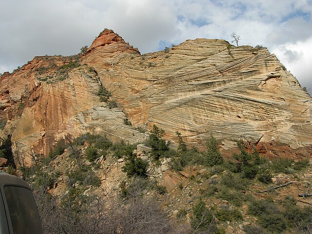 Cross-bedding Of Sandstone