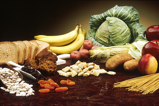 Fruit, Vegetables and Grain