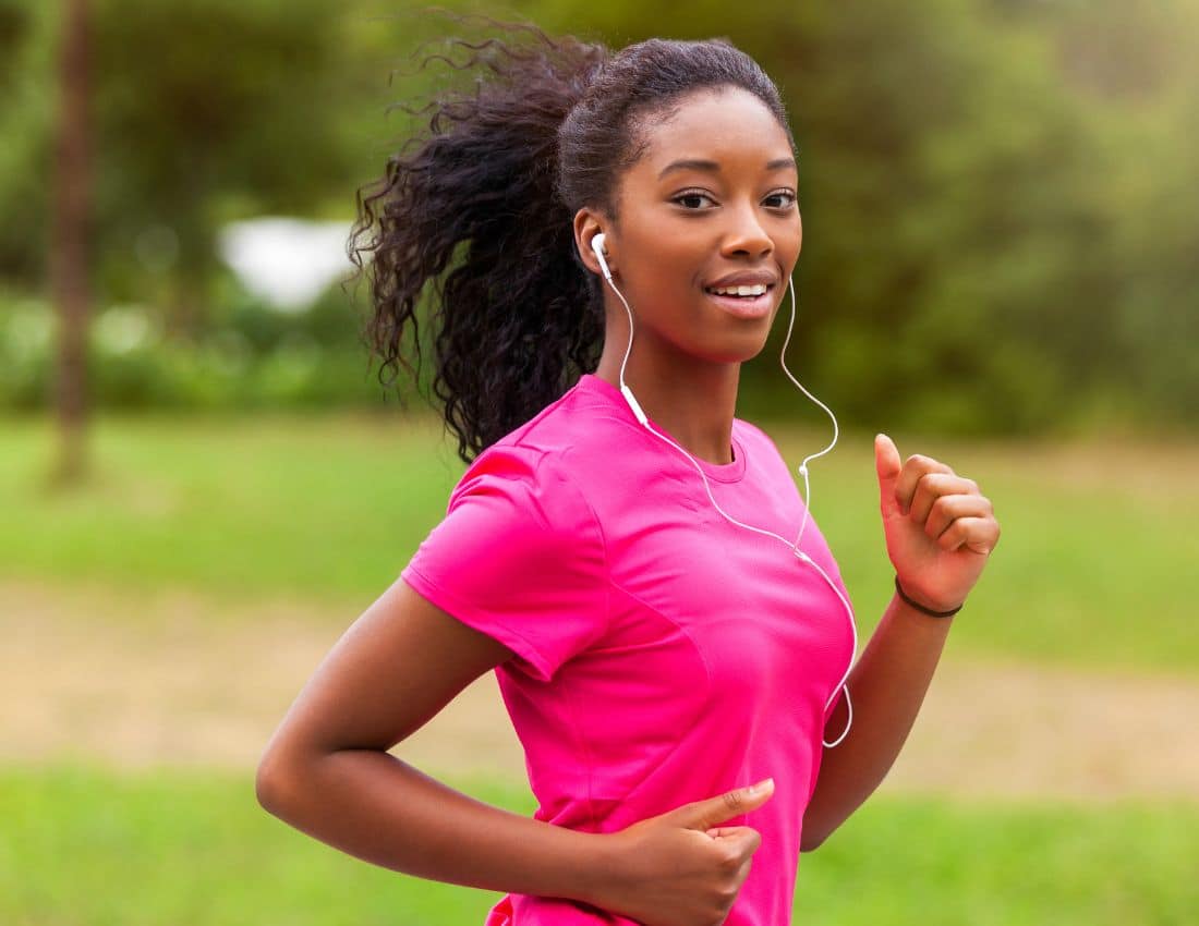 Woman doing exercise