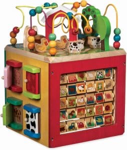 Battat Wooden Ativity Cube