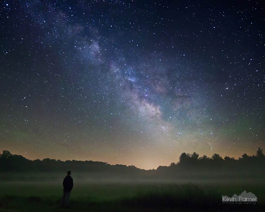 A self portrait under the milky way