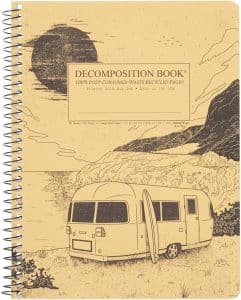 Decomposition Big Sur College Ruled Spiral Notebook