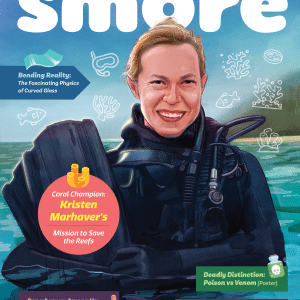 magazine cover featuring Kristen Marhaver