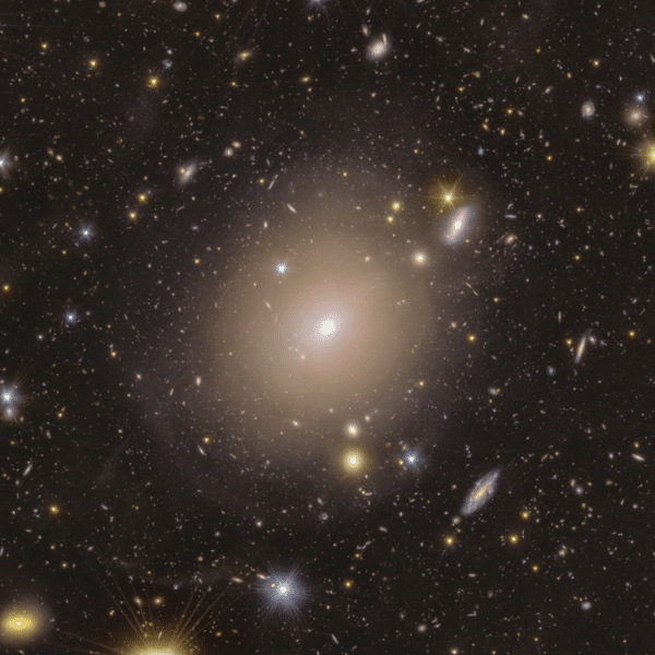 Ring of light around NGC 6505