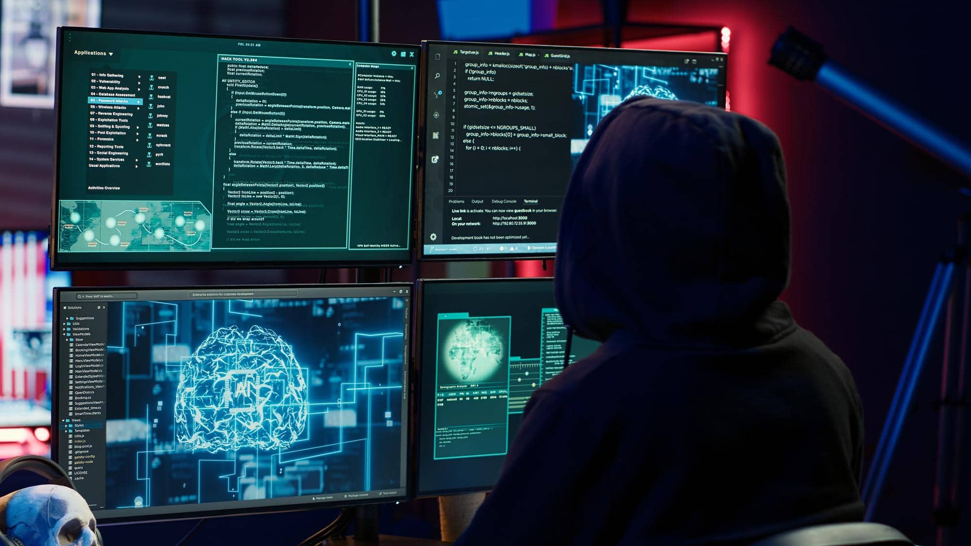 Cybercriminal using ai machine