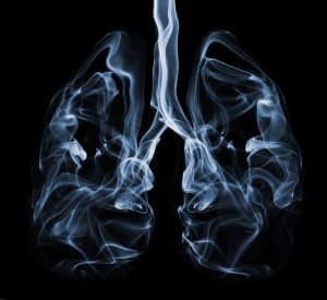 Blue smoke formation